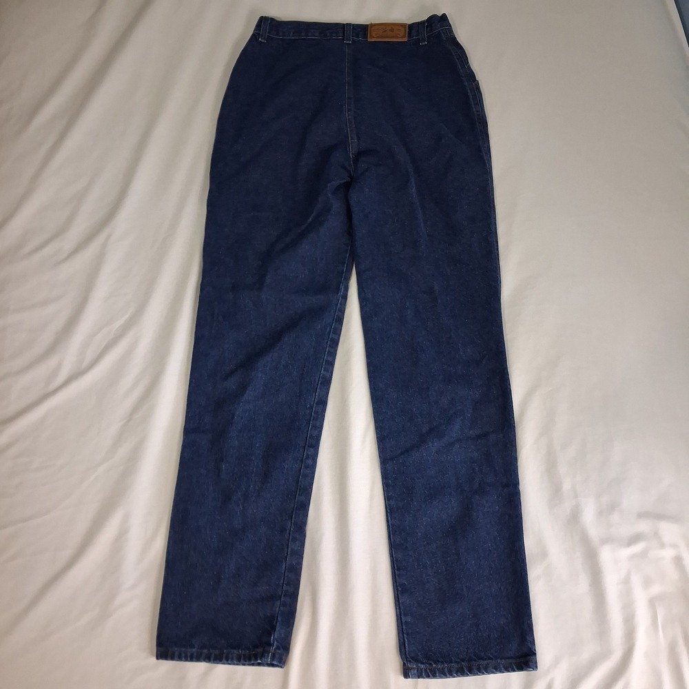 Rocky Mountain Clothing Co Rockies Jeans High Rise Western Dark Wash 32 Long VTG - Picture 14 of 14